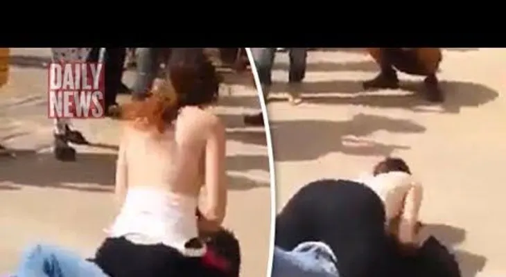  Mujer cansada de acoso sexual humilló a hombre en la calle