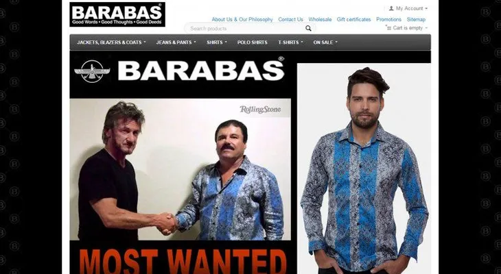Se agotan camisa usada por "El Chapo" 