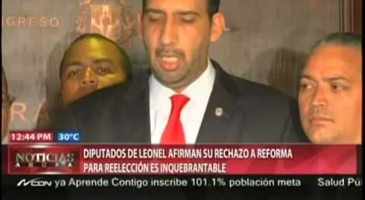 Diputados peledeístas dicen su rechazo a reforma constitucional es irreversible