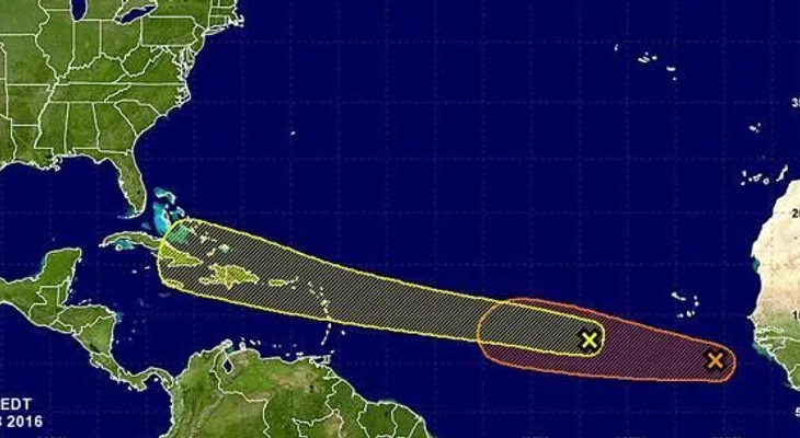Dos fuertes ondas tropicales en ruta a República Dominicana y PR