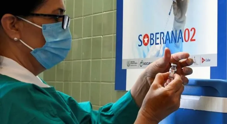 La vacuna cubana Soberana 02 es eficaz al 100% en casos graves de covid, según Irán