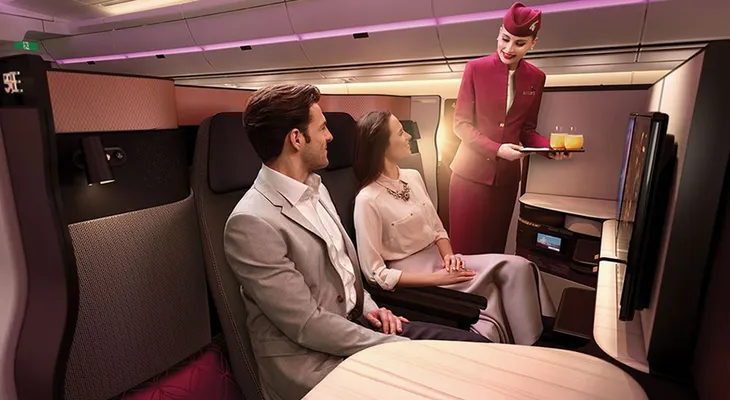 Sexo en el aire: Una aerolínea lanza el servicio de cama matrimonial en su clase Business