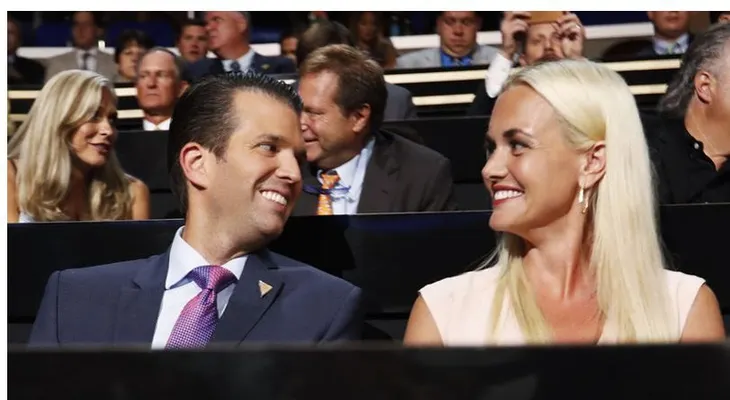 Hospitalizan a la sposa del hijo mayor de Trump, tras abrir un sobre con un polvo blanco