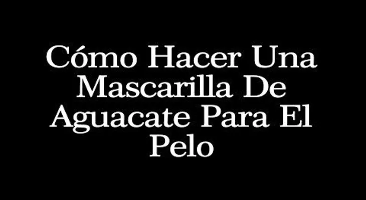Mascarilla casera de banana y aguacate para dejar el cabello sedoso y radiante (VIDEO)