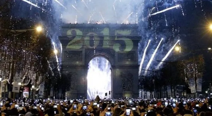 Espectaculares momentos del Año Nuevo en el mundo 