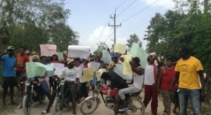 Centro Guanin realiza marcha comunitaria en La Piedra de Guerra
