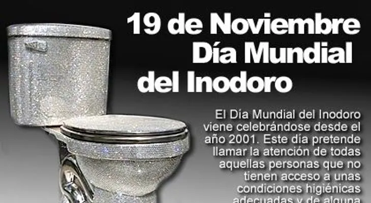 Hoy celebran el día del hombre y del inodoro