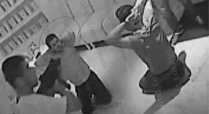 Las imágenes del secuestro del hijo de "El Chapo" cuando cenaba en un restaurante