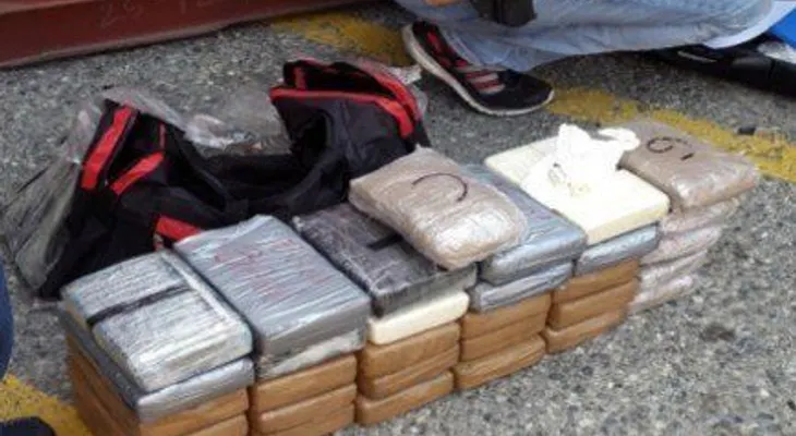 DNCD decomisa 31 paquetes de droga en puerto Caucedo