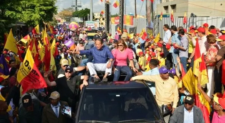 Danilo, Reinaldo y Roberto recorren el DN en caravana