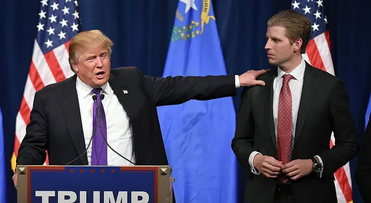 Hijo de Donald Trump recibió una carta amenazante en un sobre con un polvo sospechoso