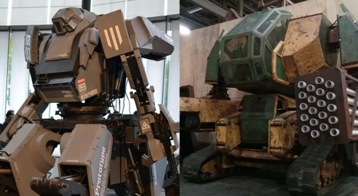 EE.UU. vs. Japón: duelo de robots gigantes 