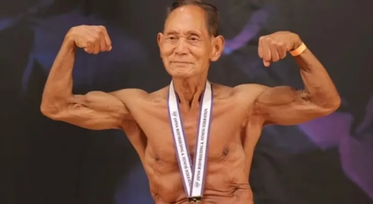 Toshisuke Kanazawa, el fisicoculturista japonés de 90 años que conquista su título 19