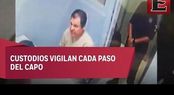 Primeras imágenes de El Chapo; en la cárcel en Juárez
