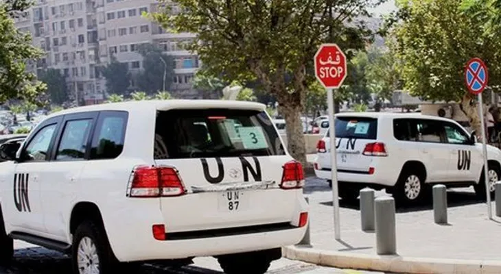 ONU inspecciona zona, mientras Siria se muestra desafiante