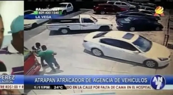 Hombre que se roba carro dice que estaba poseído por un "demonio" (VIDEO)