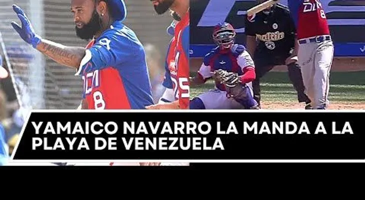 Navarro conecta el tablazo más largo contra Panamá en Serie del Caribe 2023