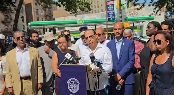 Diputado Cirilo Moronta se suma a autoridades y líderes comunitarios ante convocatoria de concentración masiva en Dyckman Plaza