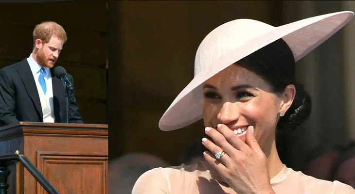 Meghan Markle no pudo contener la risa cuando el príncipe Harry fue "atacado" por una abeja 
