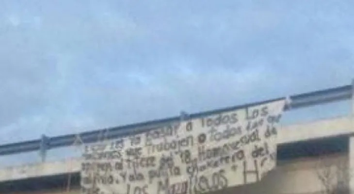 FUERTES IMÁGENES: Encuentran a tres hombres colgados bajo un puente en México (18+)