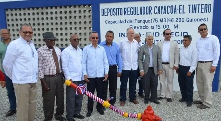 INAPA-BID-AECID inauguran ampliación y rehabilitación del acueducto de Cayacoa