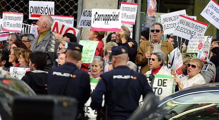 España, en su mínimo histórico en el índice de percepción de la corrupción
