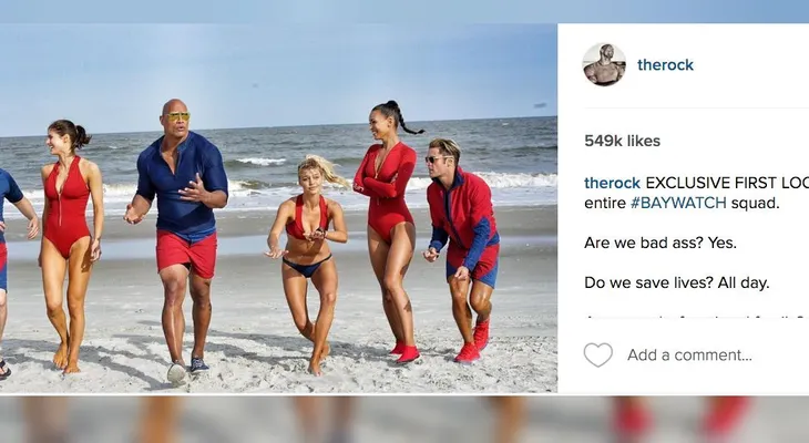 Revelan foto de todo el elenco de la película de 'Guardianes de la Bahía'