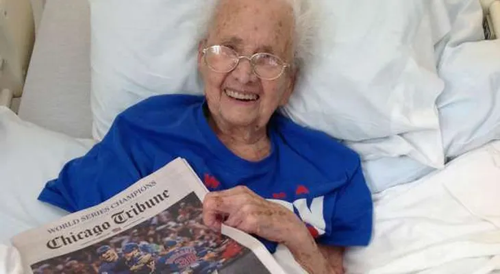 Fallece mujer que esperó 108 años para ver otro título de Cubs