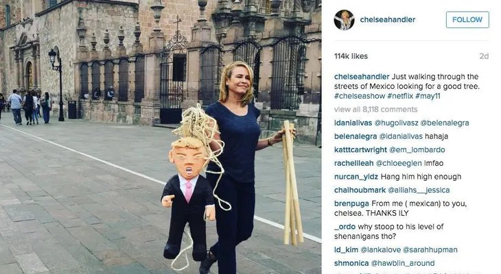 Chelsea Handler vs. Donald Trump