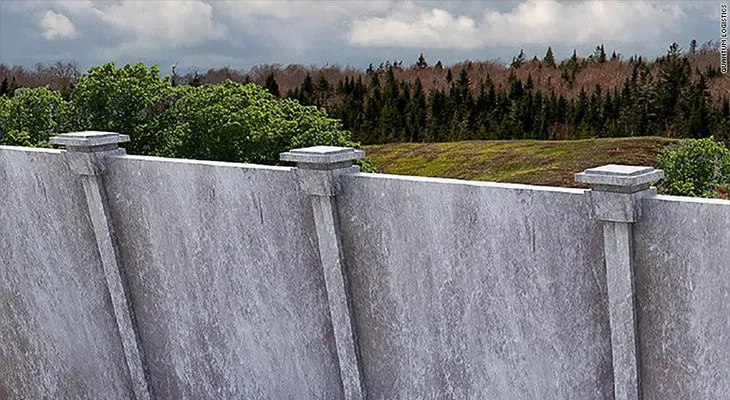 Concreto, paneles solares y hasta un castillo: Estas son las propuestas para el muro de Trump
