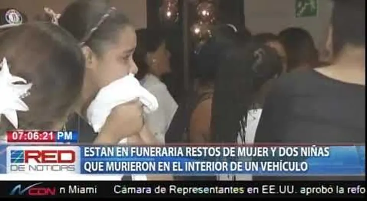 Familiares no paran de llorar por la muerte de abogada y dos menores