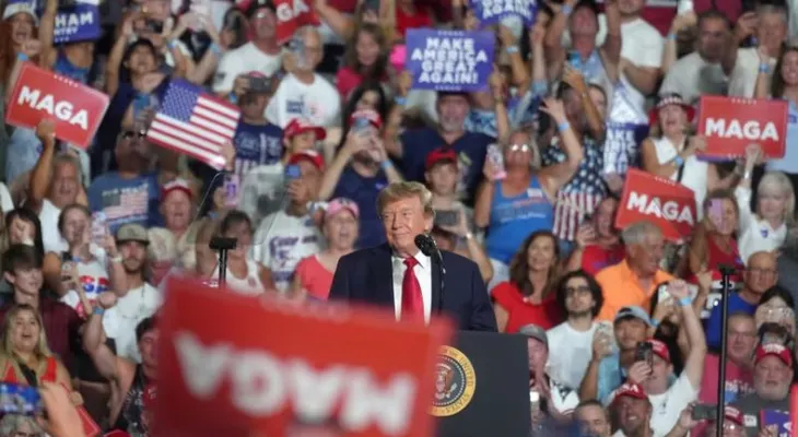 Trump respalda a Darline Graham en mitin de Carolina del Sur ante segunda vuelta de primarias