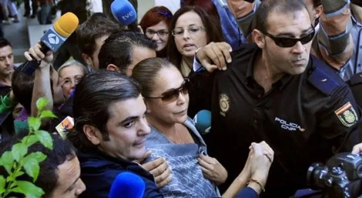 Isabel Pantoja sale de prisión con permiso de cuatro días 