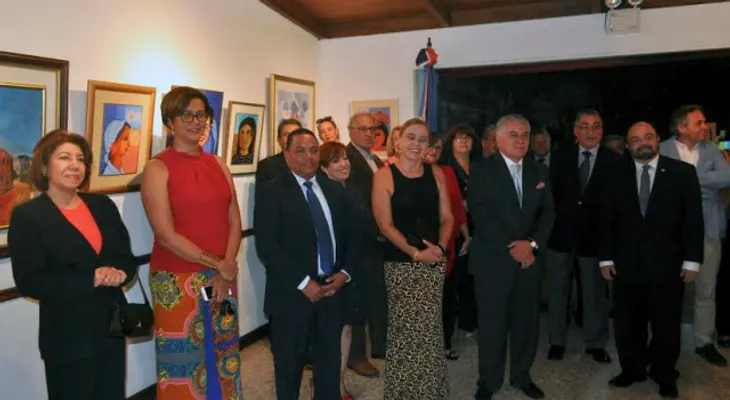 Embajada RD inaugura exposición de pintura