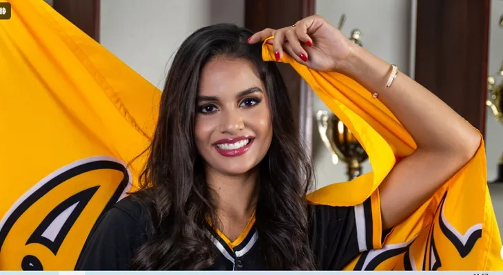 María Victoria Bayo: De Miss Mundo RD a Madrina de las Águilas Cibaeñas
