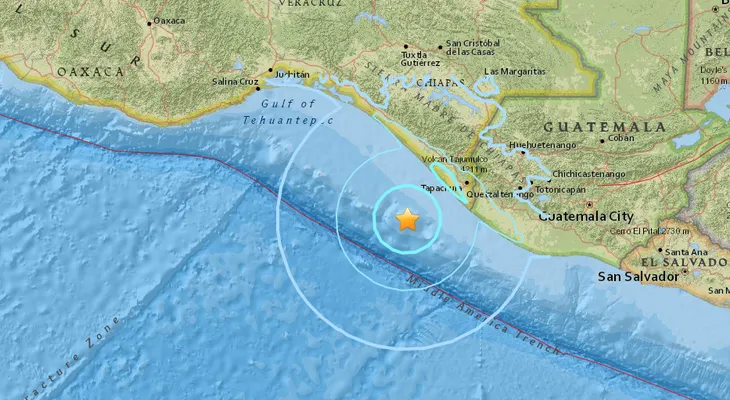 Se registra un sismo de magnitud 5,6 en el sur de México
