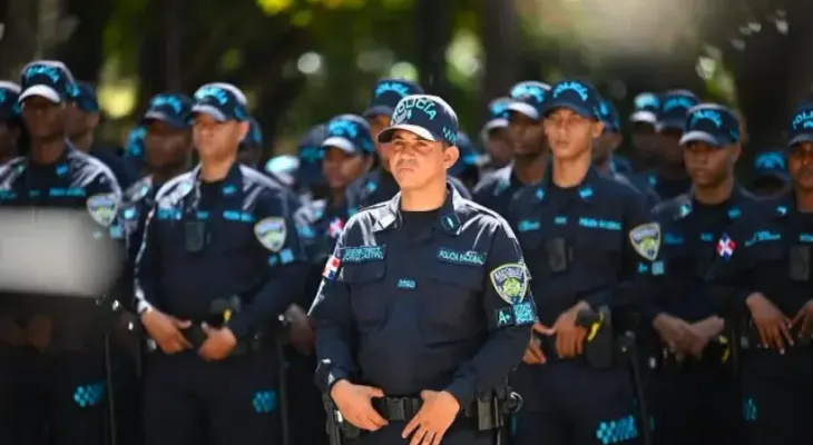 Policía Nacional pone en marcha 'Ruta Azul' para fortalecer patrullaje a pie en el Distrito Nacional