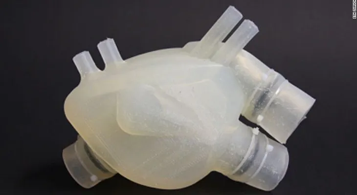 Este corazón artificial impreso en 3D puede latir por 30 minutos