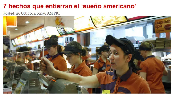 7 hechos entierran  'sueño americano'