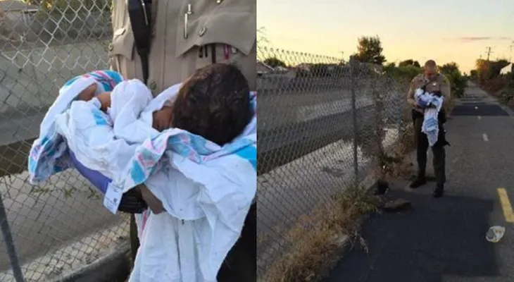 Encuentran a una recién nacida abandonada en Los Ángeles