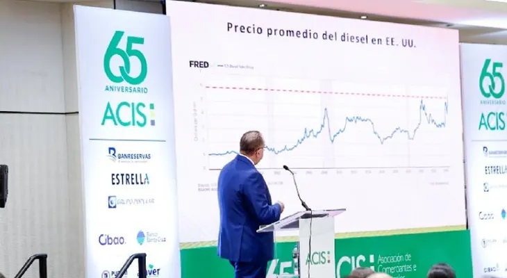 Magín Díaz alerta que subsidio a combustibles podría llegar a RD$50,000 millones por conflicto en Medio Oriente