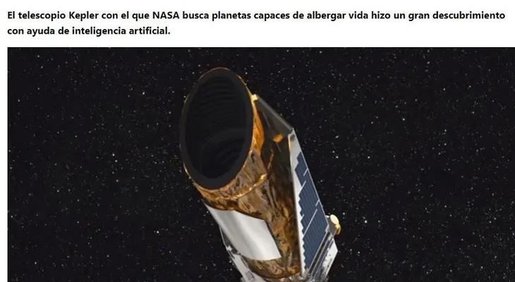 La NASA convoca una rueda de prensa para anunciar un gran hallazgo en su búsqueda de planetas