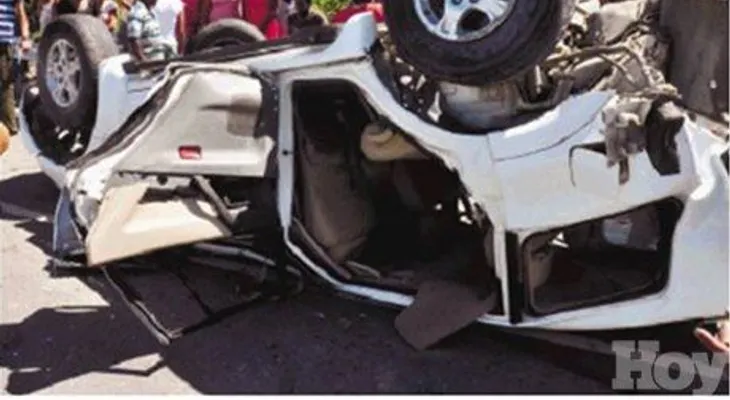 Cuatro muertos y dos heridos en accidente de tránsito en Azua