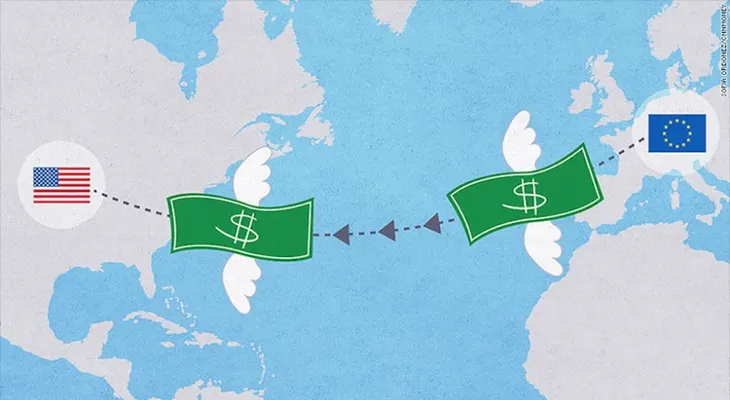 Niveles récord de dinero en efectivo ingresan a Estados Unidos