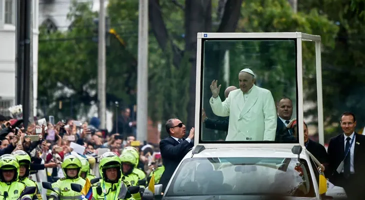 Minuto a minuto: el último día del papa en Colombia