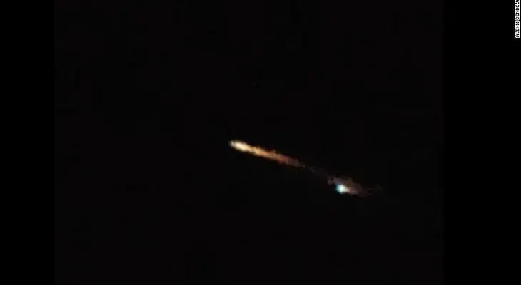 ¿Qué fue esa misteriosa luz en el cielo?