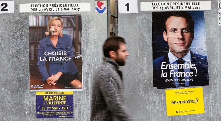 Francia elige presidente entre Emmanuel Macron y Marine Le Pen