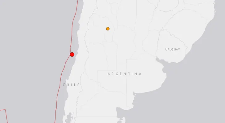Sismo de magnitud 5,9 sacude costas de región de Valparaíso en Chile