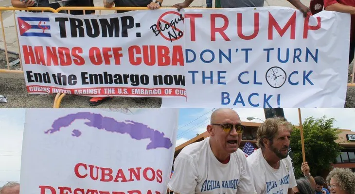 Así se vivió en Miami el anuncio de Trump sobre el cambio de política hacia Cuba
