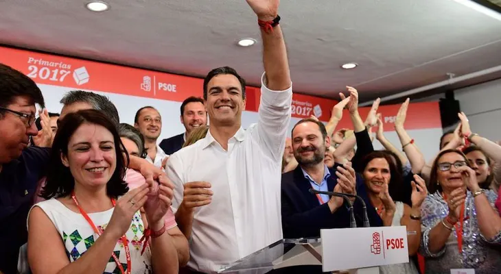 Pedro Sánchez, elegido secretario general del Partido Socialista de España